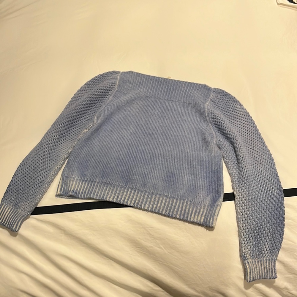 love shack fancy sweater never worn fits really well